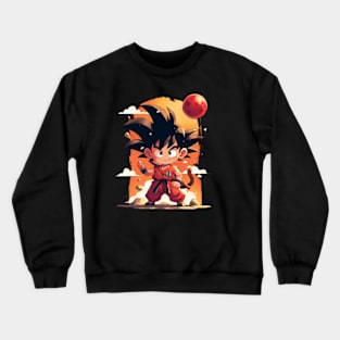 kid goku Crewneck Sweatshirt